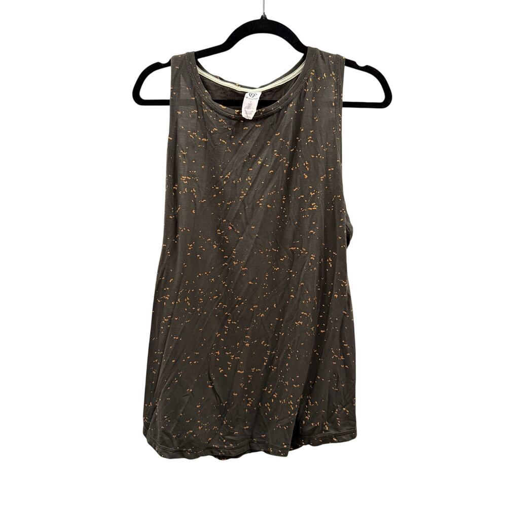 Champion Women's Olive Green Copper Athletic Tank Top Size Large